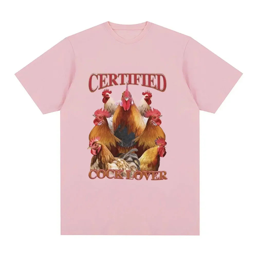 certified chicken lover t-shirt for kids