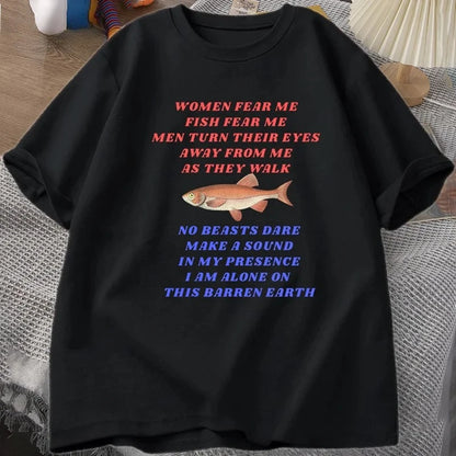 Funny Fishing Meme T-shirt for Kids