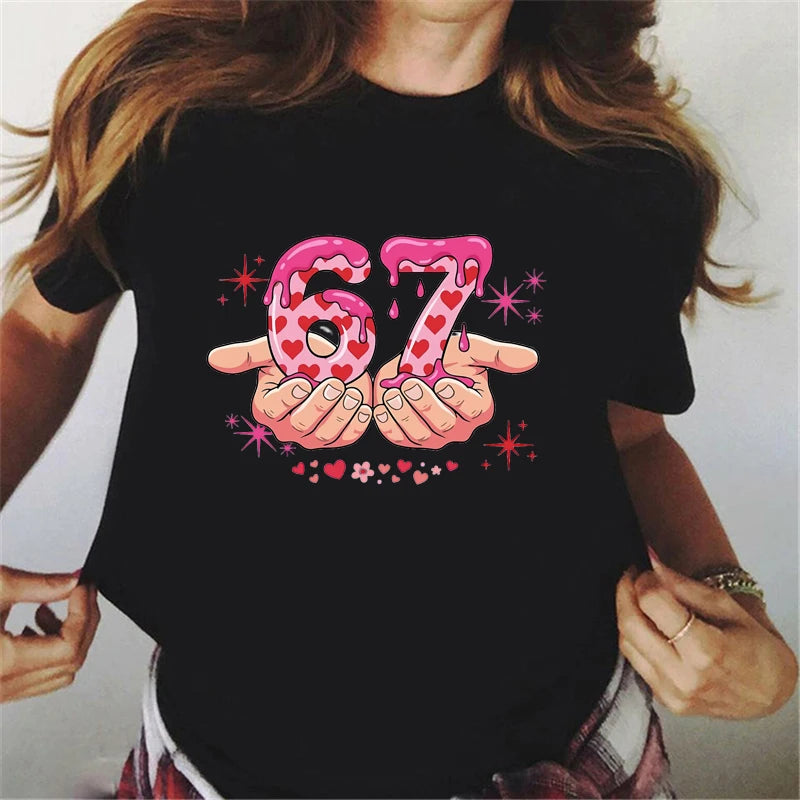 valentine's day meme 67 t-shirt for kids