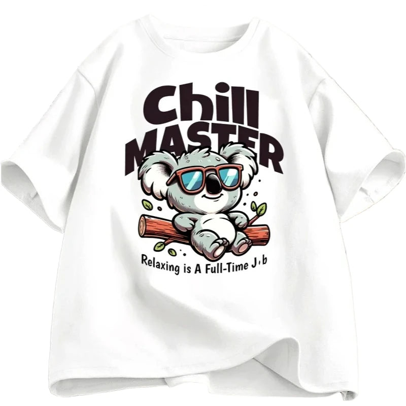 chill master koala t-shirt for kids