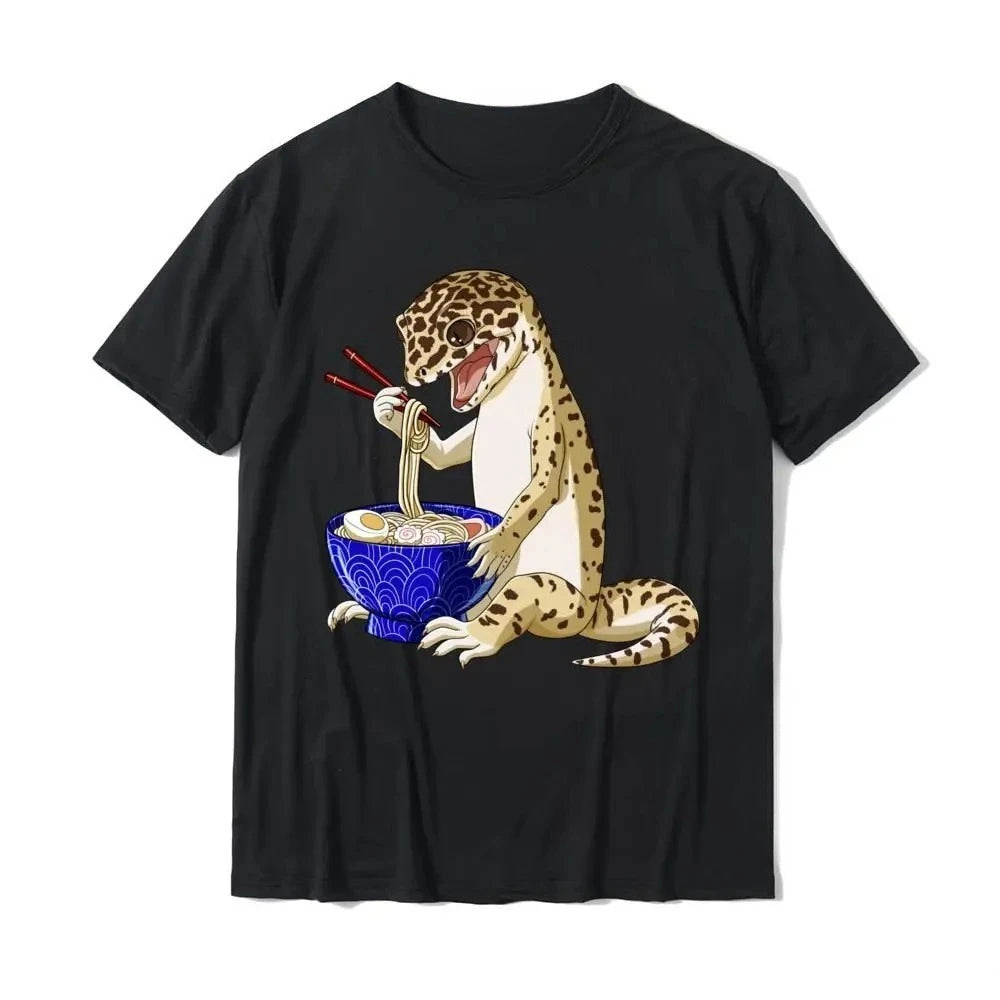 kawaii ramen reptile t-shirt for kids