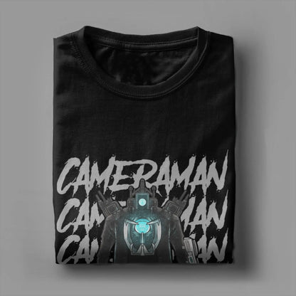 Cameraman Skibidi Toilet T-Shirt for Kids