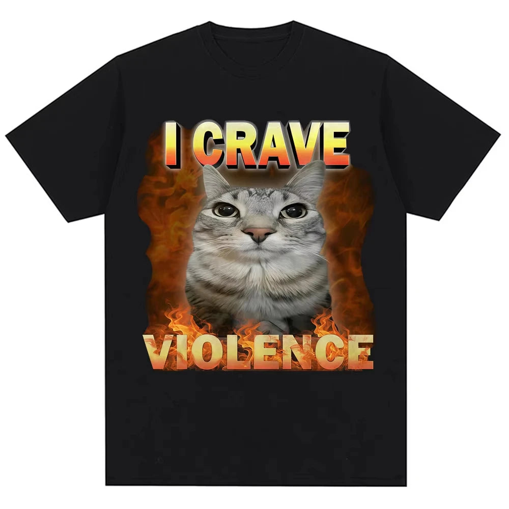 hilarious cat meme t-shirt for kids