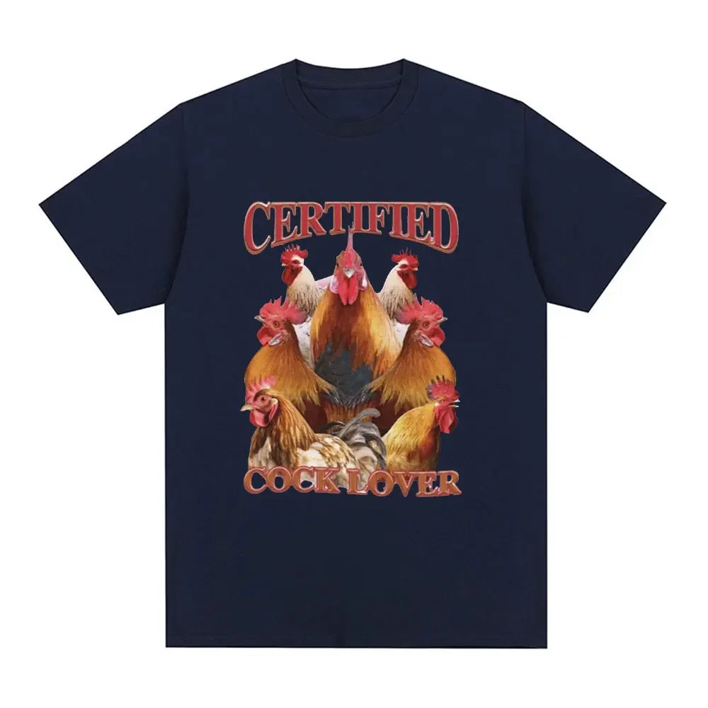 certified chicken lover t-shirt for kids